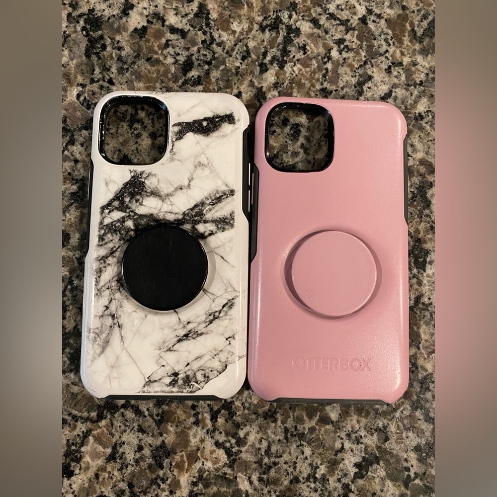 Iphone 11 Pro Otterbox Popsocket Cases